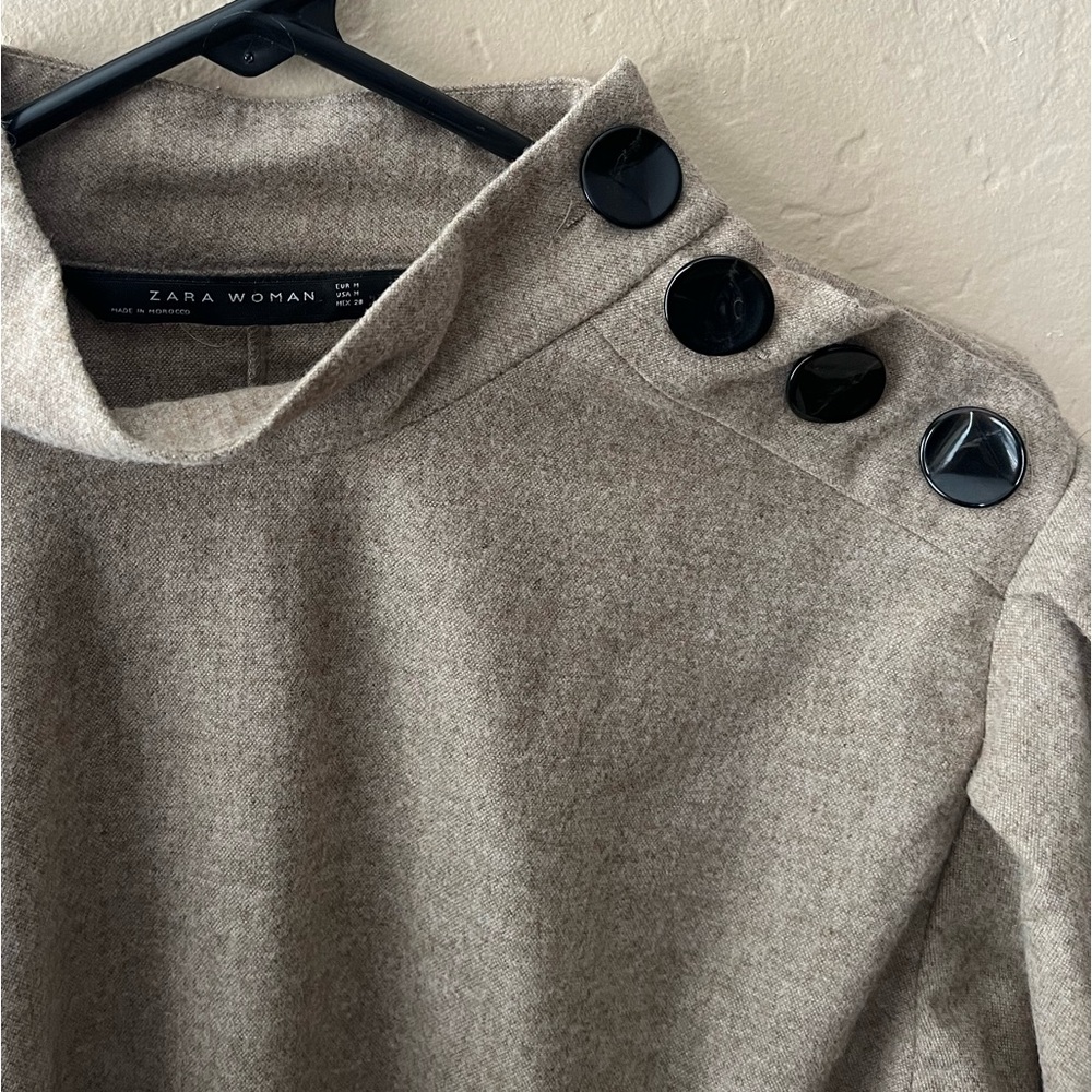 Zara Front Tie Blouse